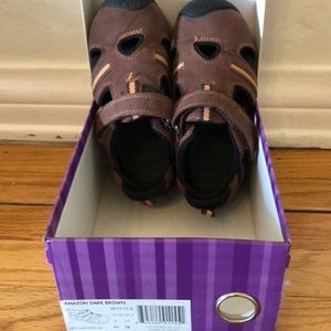 Pediped Amazon Sahara sandal Brown size 11-11.5